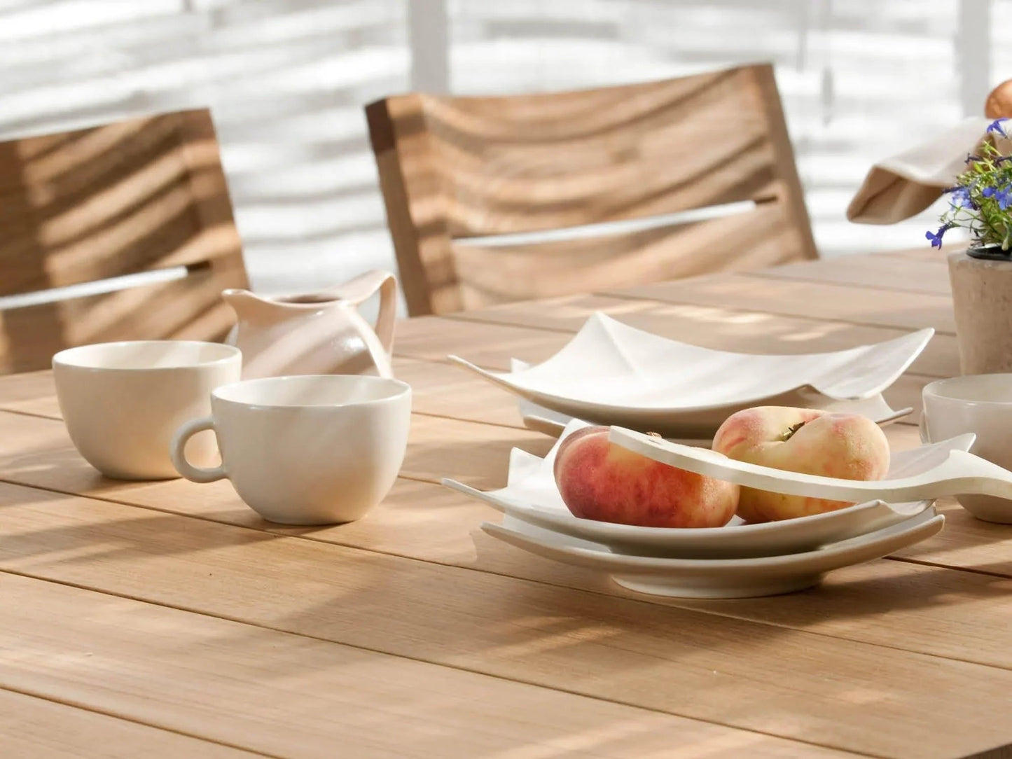 Fauteuil en teck Kos