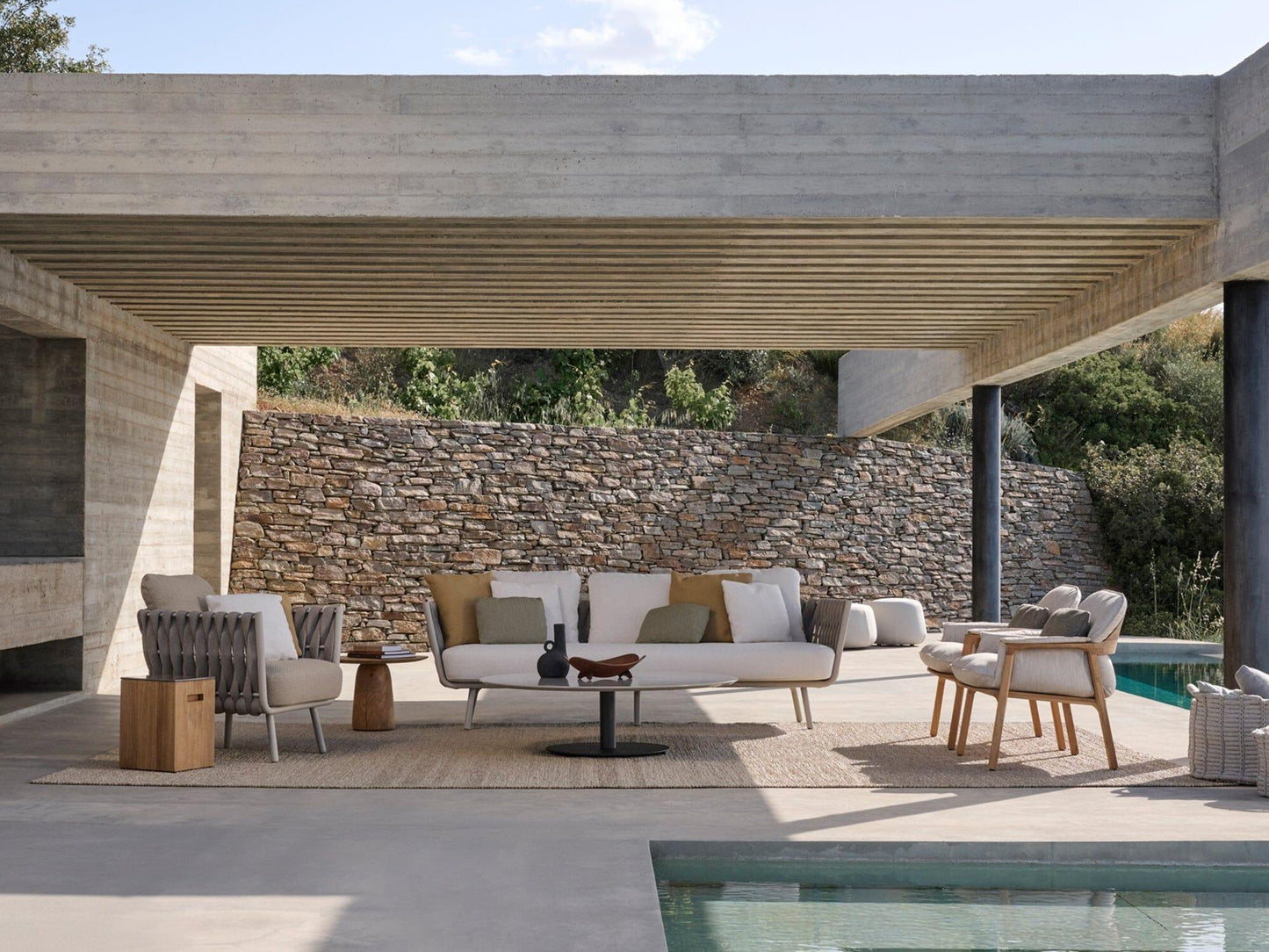 Fauteuils Tosca Lounge en wengé (2)