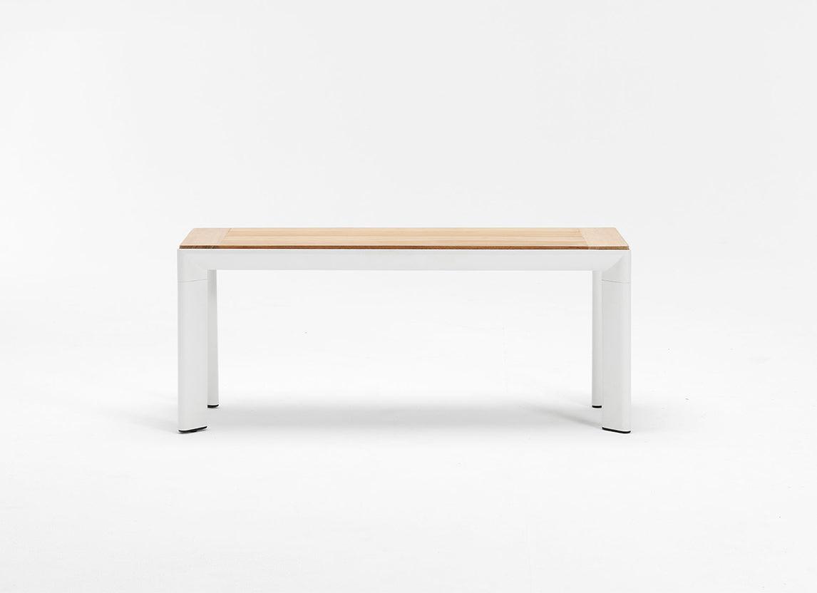 Bancs en aluminium Addis blancs (2)