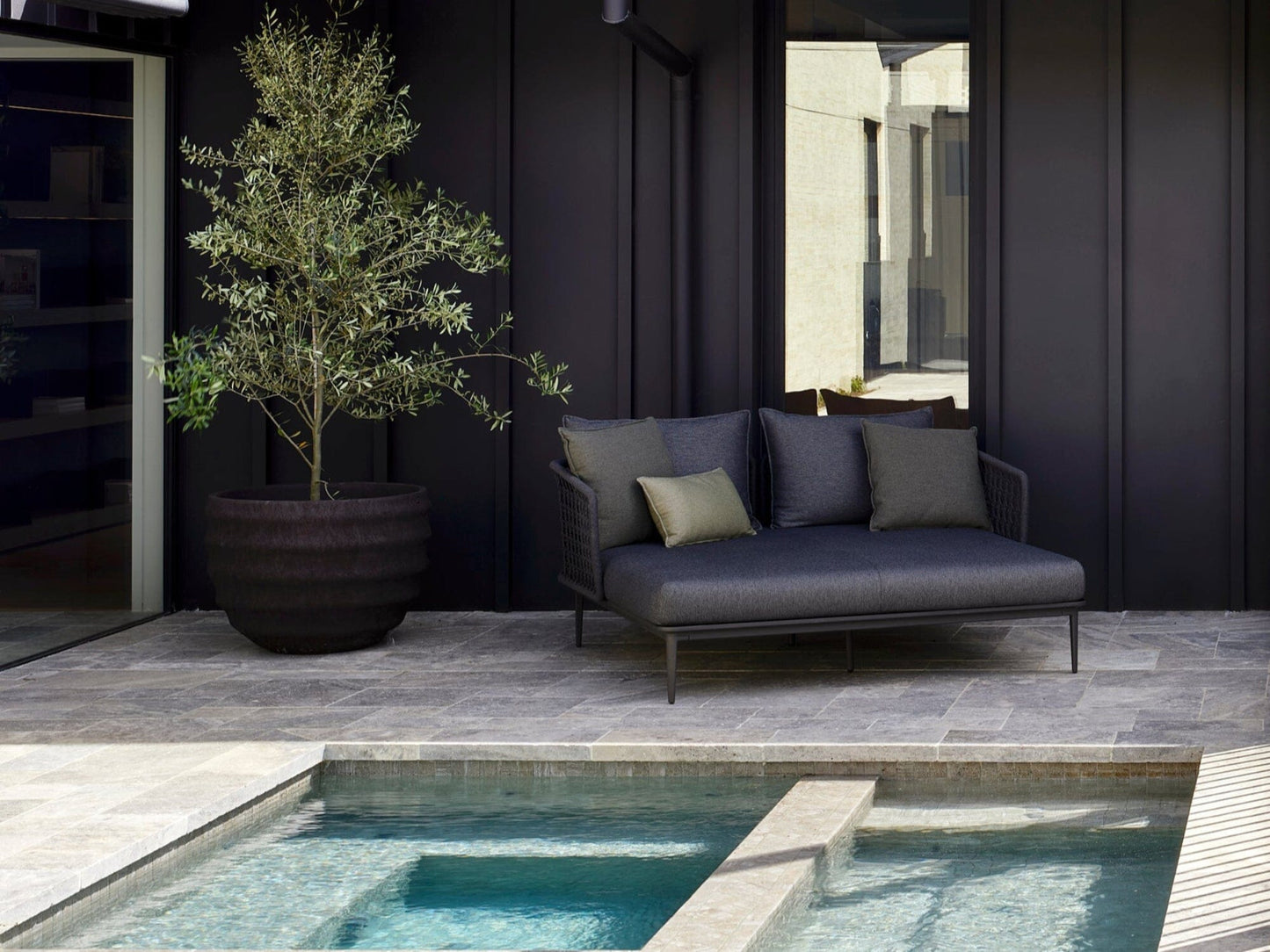 Lit de jour tissé Aireys