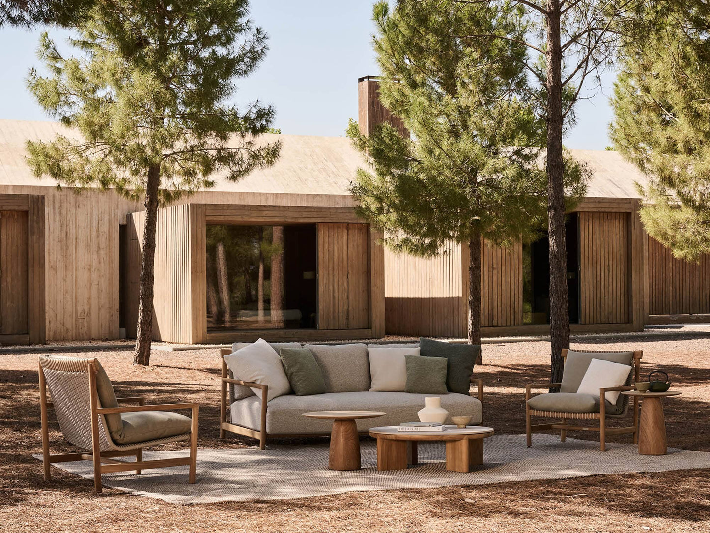 Tables basses Amanu (rondes de 90 cm)