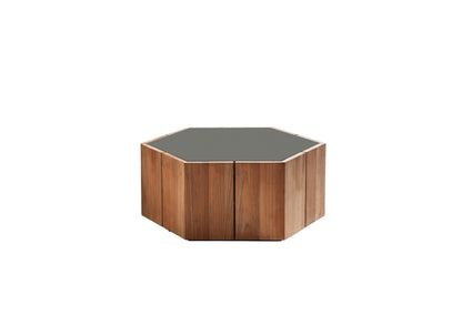 Tables basses hexagonales couleur océan : 20 % de réduction