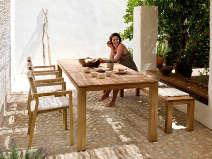 Fauteuil en teck Kos