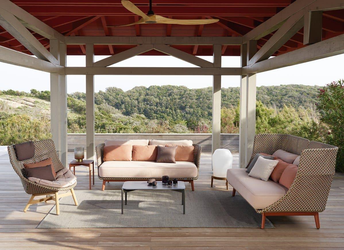 Fauteuil 3 places MBARQ à dossier haut