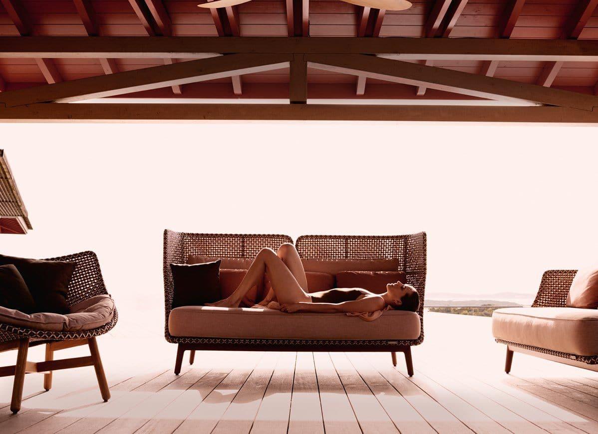 Fauteuil 3 places MBARQ à dossier haut