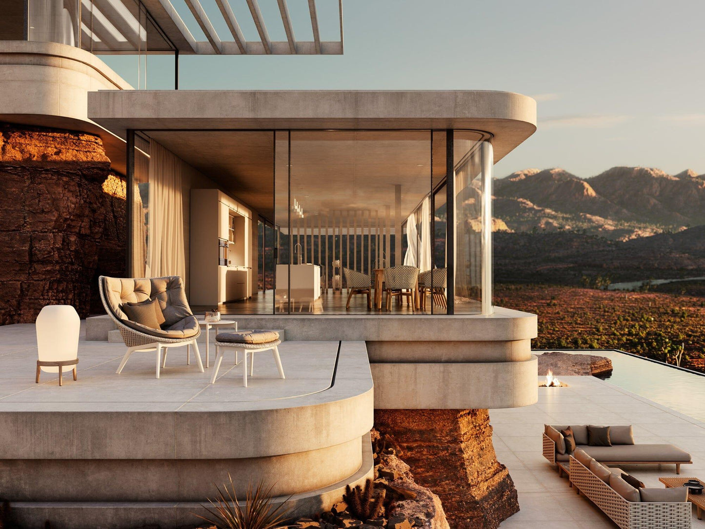 Repose-pieds MBRACE en aluminium