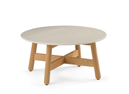 Table basse MBRACE 70 cm couleur craie