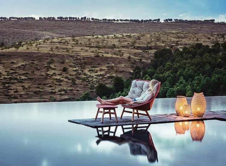 Fauteuil à oreilles MBRACE