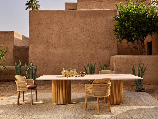 Table de salle à manger rectangulaire Otto