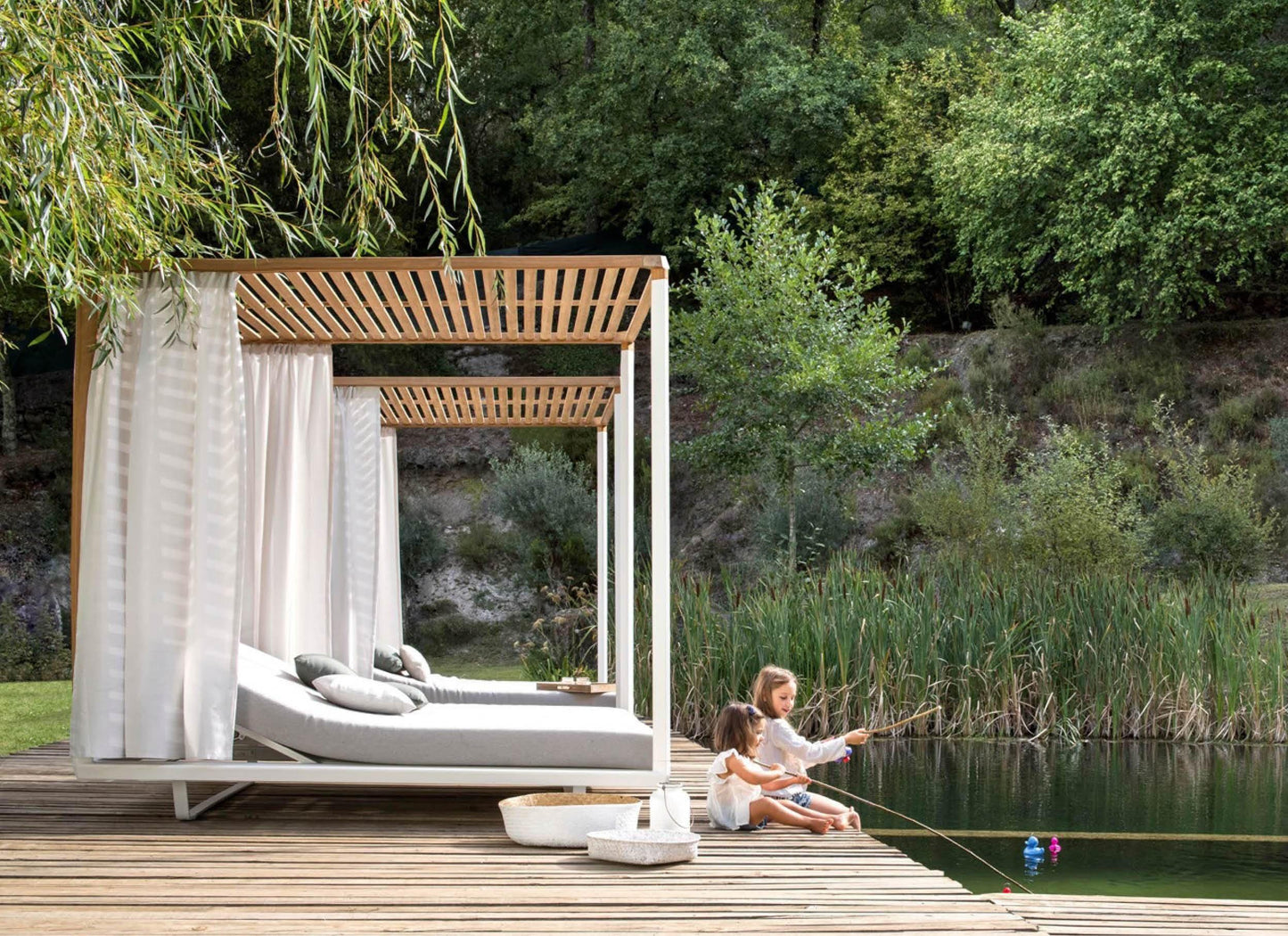 Lit de jour du pavillon