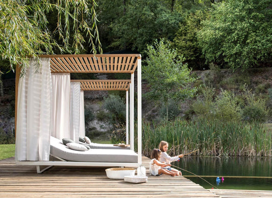 Lit de jour du pavillon