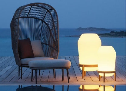 Fauteuil et repose-pieds RALLY Cocoon