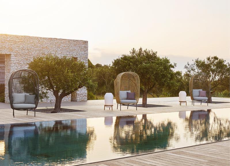 Fauteuil et repose-pieds RALLY Cocoon