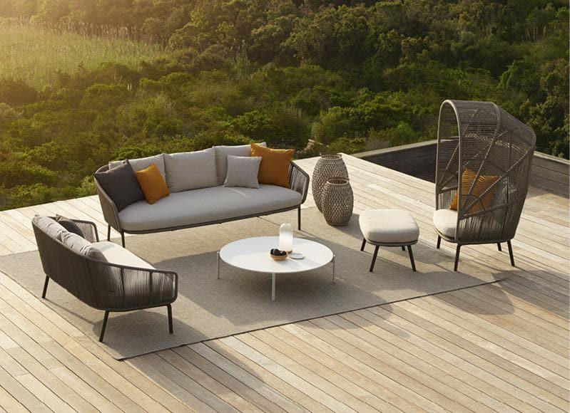 Fauteuil et repose-pieds RALLY Cocoon