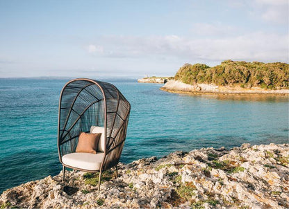 Fauteuil et repose-pieds RALLY Cocoon