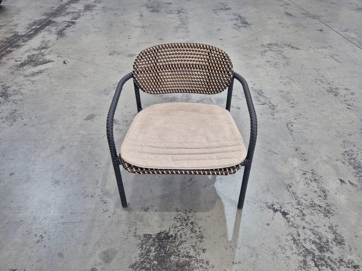 Fauteuil ROII Lounge couleur tabac