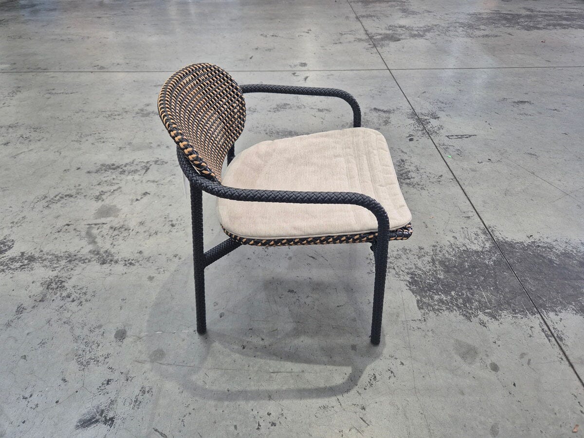 Fauteuil ROII Lounge couleur tabac