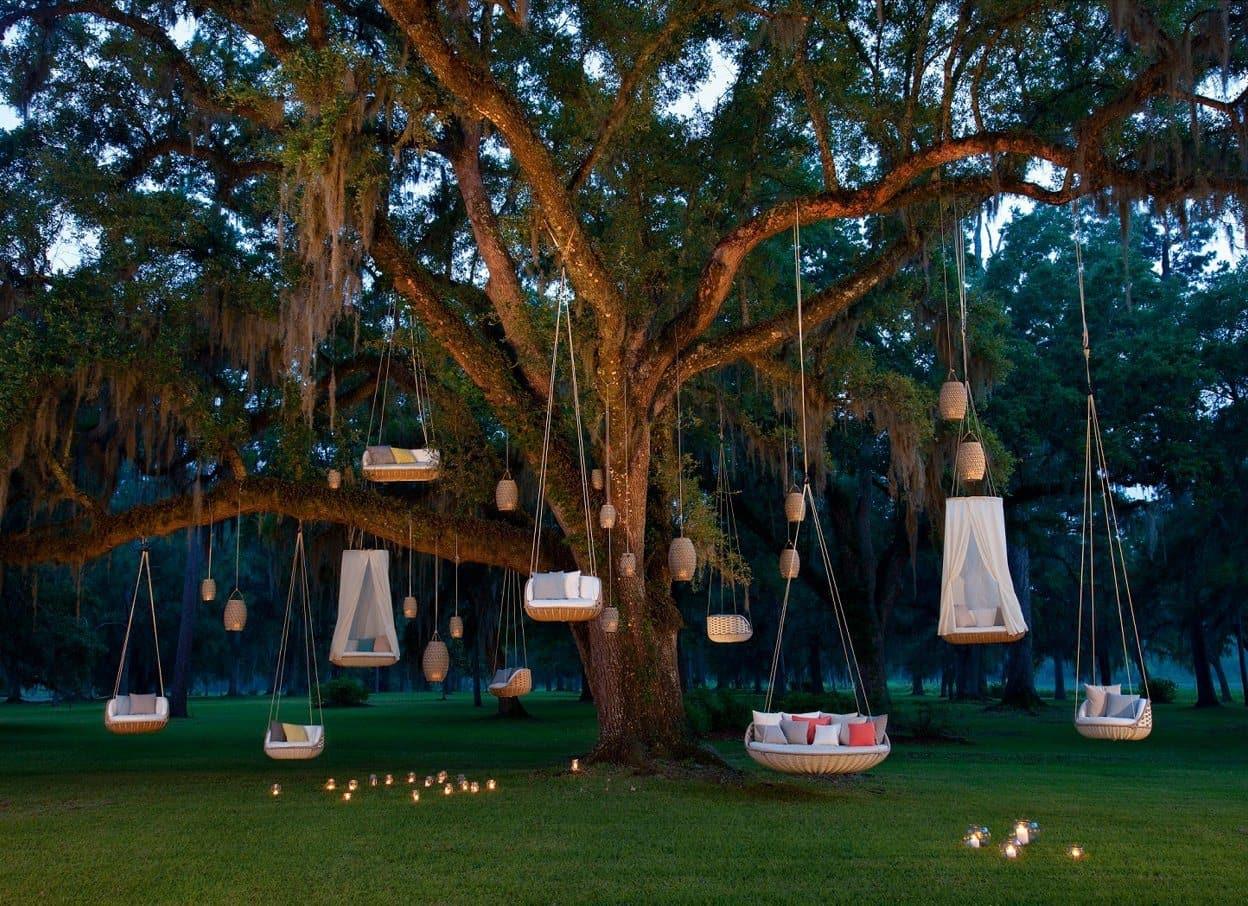 Balançoire suspendue