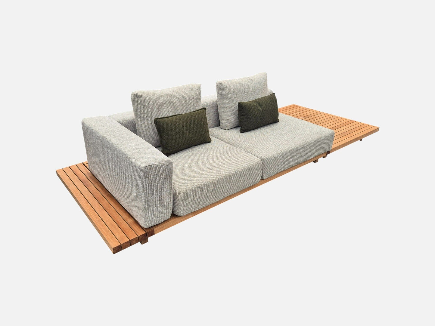 Canapé Vis a Vis en maille Silverstone